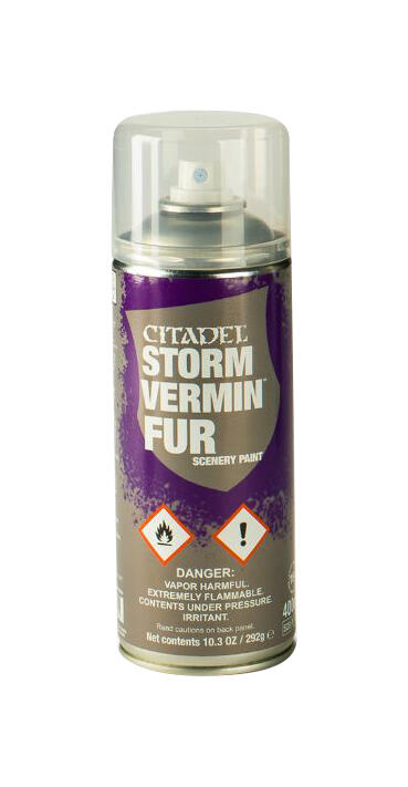 Citadel Spray Paint: Stormvermin Fur Spray - Games Workshop