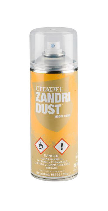 Citadel Spray Paint: Zandri Dust Spray - Games Workshop