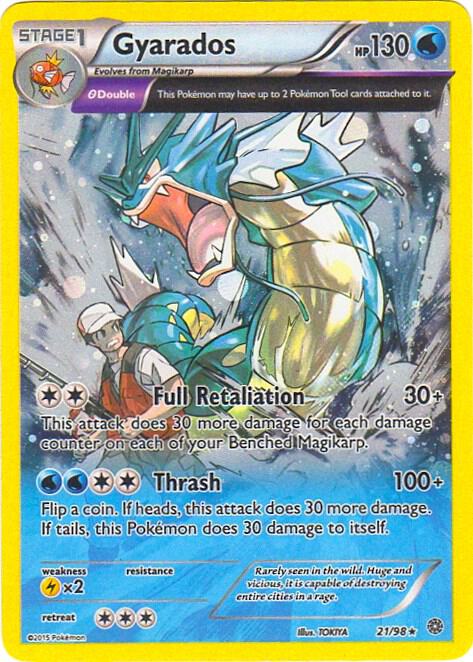 Gyarados - 21/98 (Cosmos Holo) - Pokémon