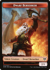 Dwarf Berserker Token - Magic: The Gathering