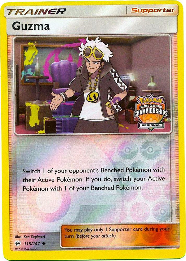 Guzma - 115/147 (Regional Championships) - Pokémon