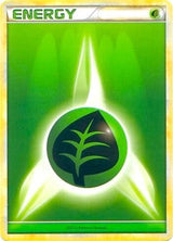 Grass Energy (2010 Unnumbered HGSS Style Non-Holo) - Pokémon