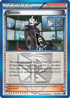 Ghetsis - 101/116 (BW Plasma Freeze) - Pokémon