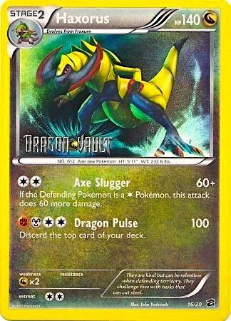 Haxorus - 16/20 (Dragon Vault) - Pokémon