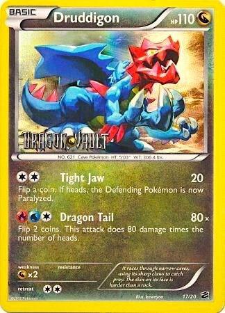 Druddigon - 17/20 (Dragon Vault) - Pokémon