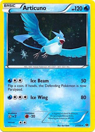 Articuno - 27/99 (Next Destinies) - Pokémon