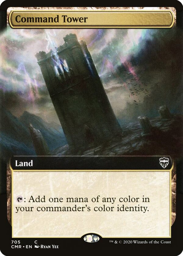Command Tower (Extended Art) - Magic: The Gathering