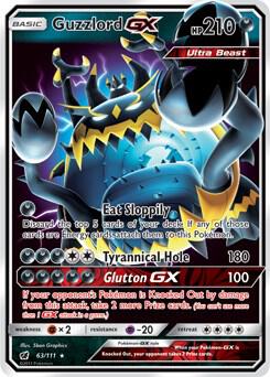 Guzzlord GX - Pokémon