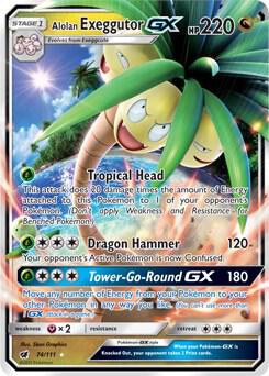 Alolan Exeggutor GX - Pokémon