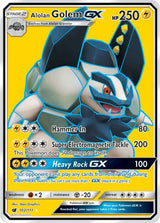 Alolan Golem GX (Full Art) - Pokémon