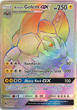 Alolan Golem GX (Secret) - Pokémon