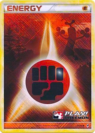 Fighting Energy - 93/95 (Play! Pokemon) - Pokémon