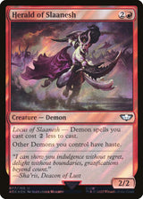 Herald of Slaanesh (Surge Foil) - Magic: The Gathering