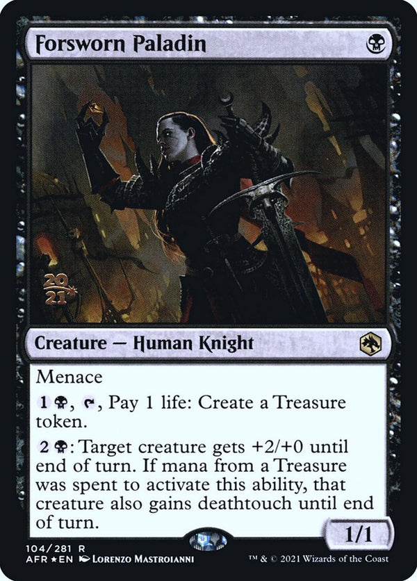 Forsworn Paladin - Magic: The Gathering