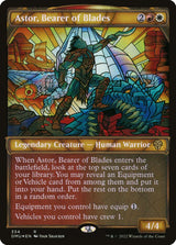 Astor, Bearer of Blades (Textured Foil) - Magic: The Gathering