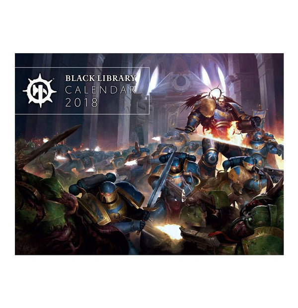 2018 Black Library Calendar - Games Workshop
