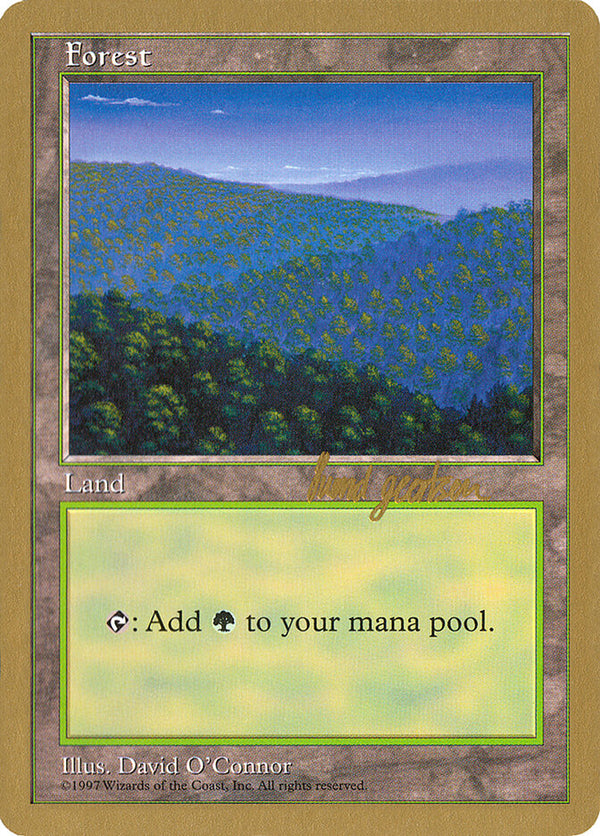 Forest (418) - 1997 Svend Geertsen (5ED) - Magic: The Gathering