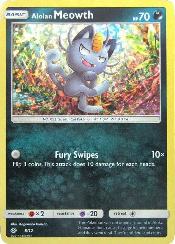 Alolan Meowth - 8/12 - Pokémon