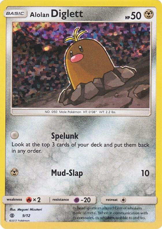 Alolan Diglett - 9/12 - Pokémon