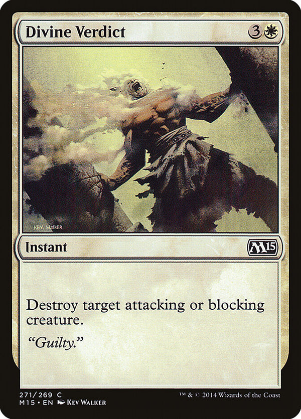 Divine Verdict - Magic: The Gathering