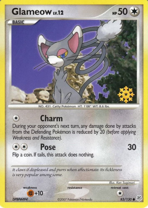 Glameow 83/130 - Pokémon