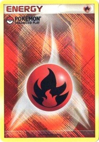 Fire Energy (2009 Unnumbered POP Promo) - Pokémon