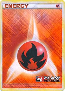 Fire Energy (2010 Play! Pokemon) - Pokémon