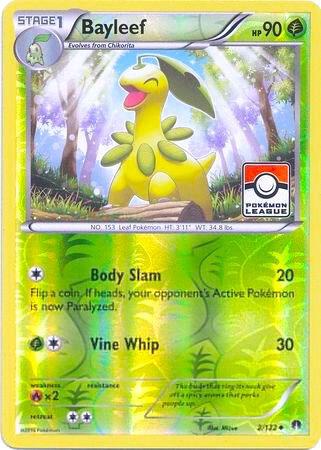 Bayleef - 2/122 (Pokemon League) - Pokémon