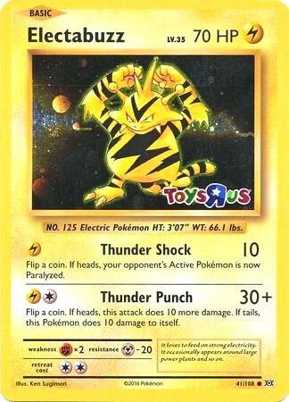 Electabuzz - 41/108 (Toys R Us Promo) - Pokémon