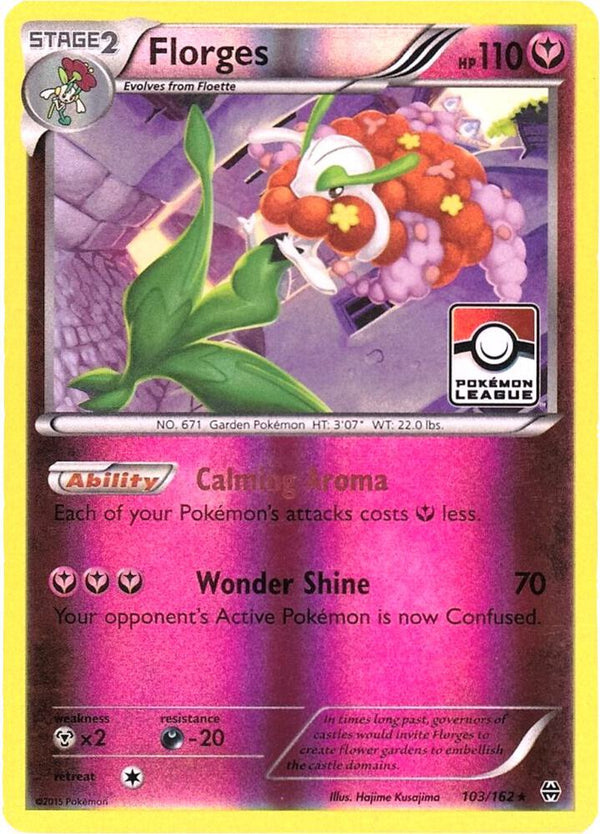Florges - 103/162 (Pokemon League) - Pokémon