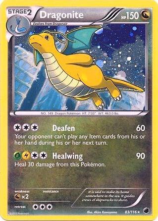 Dragonite - 83/116 (Cosmos Holo) - Pokémon