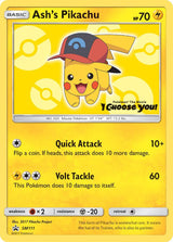 Ash's Pikachu - SM111 - Pokémon