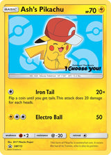 Ash's Pikachu - SM113 - Pokémon