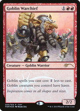 Goblin Warchief (2016) - Magic: The Gathering