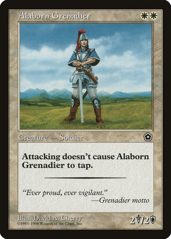 Alaborn Grenadier - Magic: The Gathering