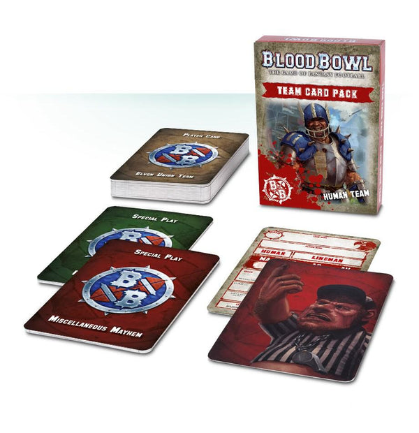 Blood Bowl: Human Team Card Pack - Games Workshop