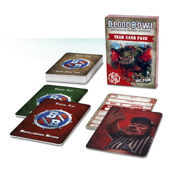 Blood Bowl: Orc Team Card Pack - Games Workshop