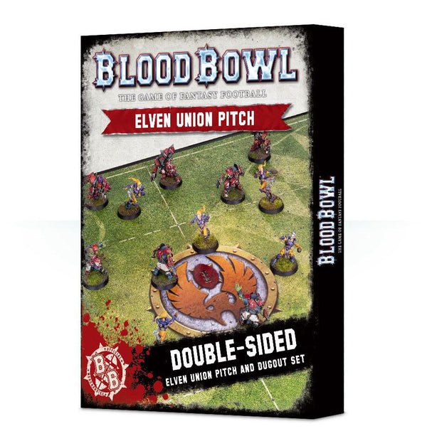 Blood Bowl: Elven Union Pitch and Dugouts - Games Workshop