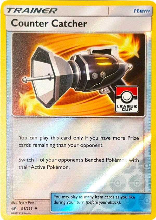 Counter Catcher - 91/111 (League Cup) - Pokémon