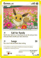 Eevee - 62/100 [Platinum] - Pokémon