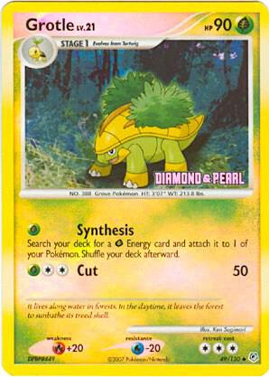 Grotle - 49/130 [Diamond & Pearl] - Pokémon