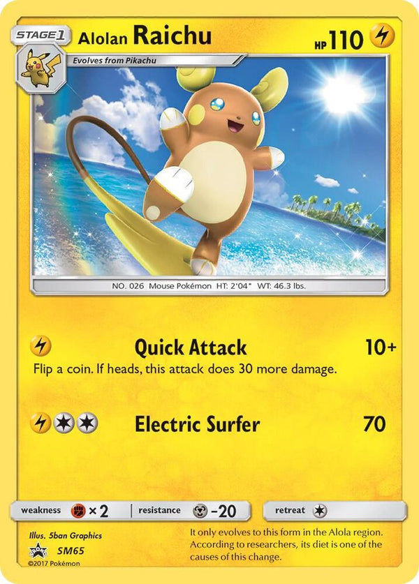 Alolan Raichu - SM65 - Pokémon