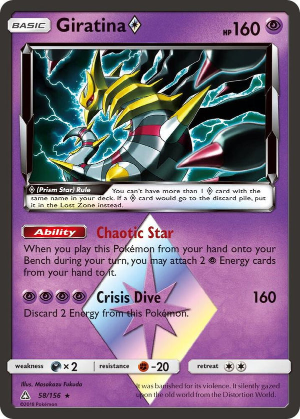 Giratina Prism Star - Pokémon