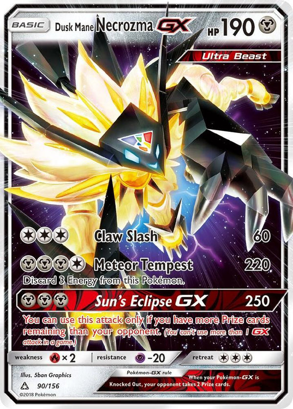 Dusk Mane Necrozma GX - Pokémon
