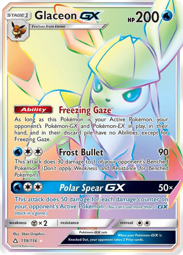 Glaceon GX (Secret Rare) - Pokémon