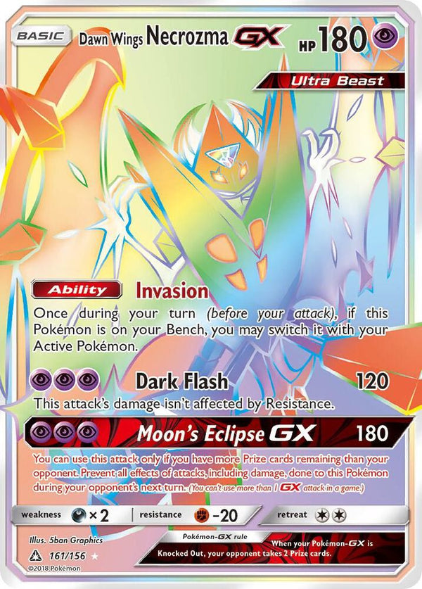 Dawn Wings Necrozma GX (Secret Rare) - Pokémon