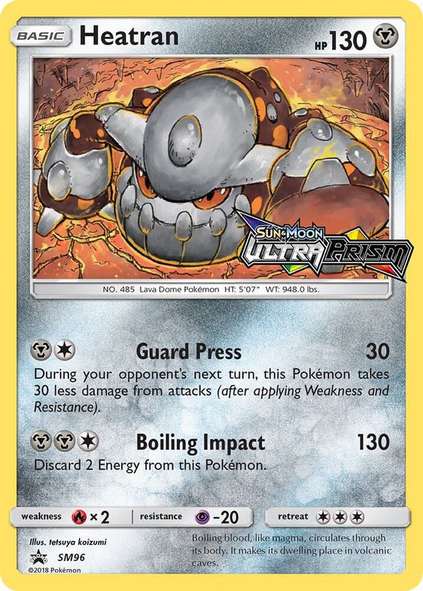Heatran - SM96 (Prerelease) - Pokémon