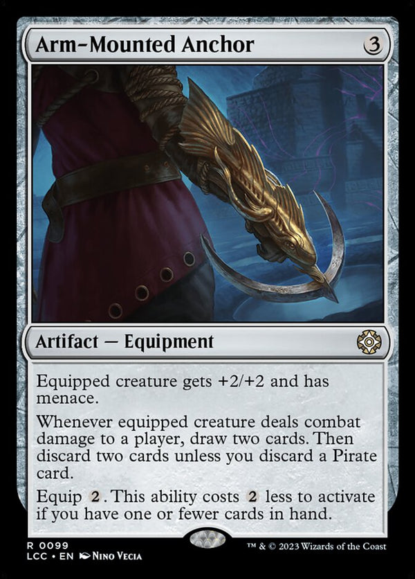 Arm-Mounted Anchor - Magic: The Gathering
