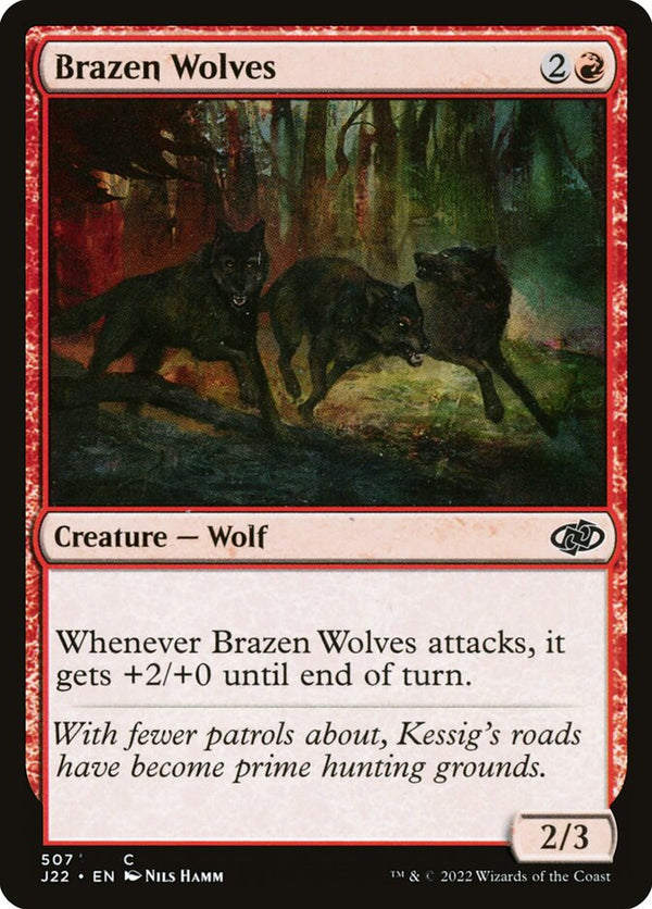 Brazen Wolves - Magic: The Gathering