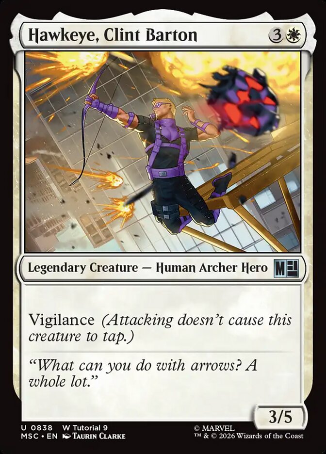 Hawkeye, Clint Barton (0838)